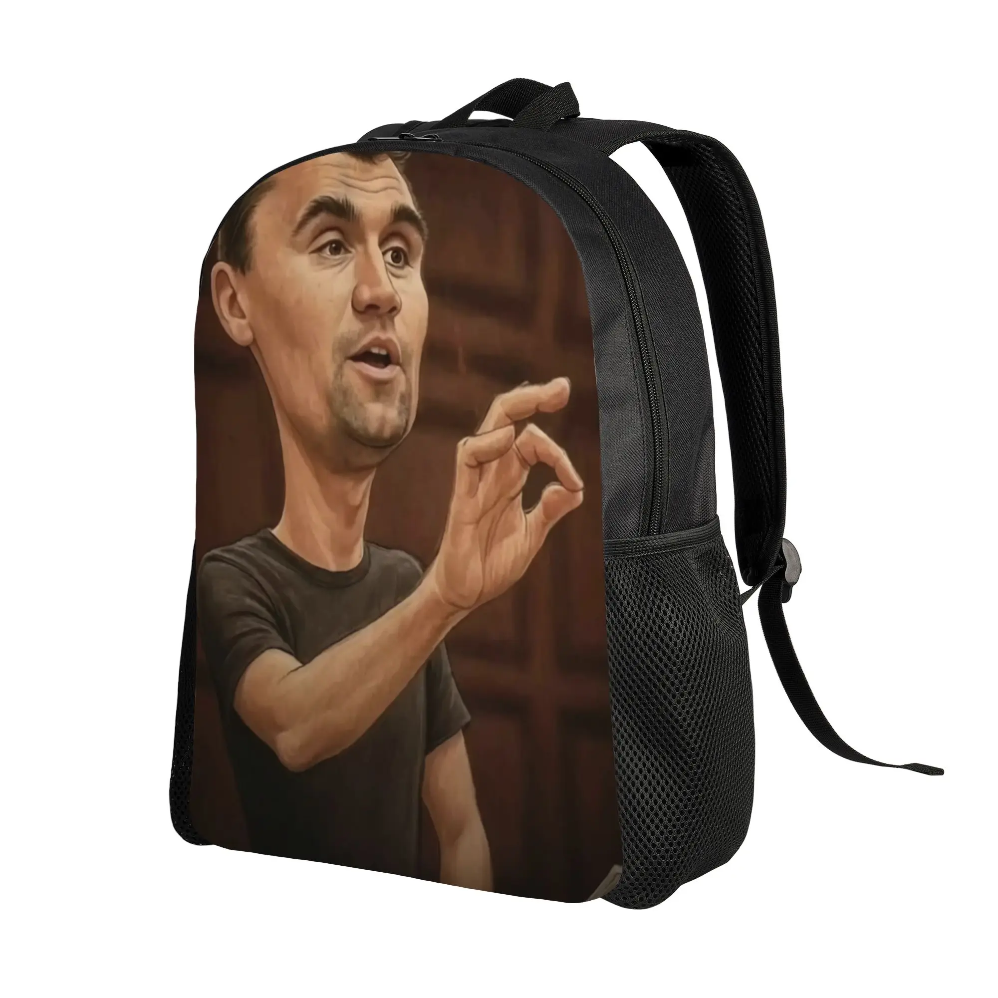 Charlie Kirk Ai Face Swap Photo Backpack  Sport Backpacks Boy Girl Kawaii School Bags High Quality Breathable Rucksack