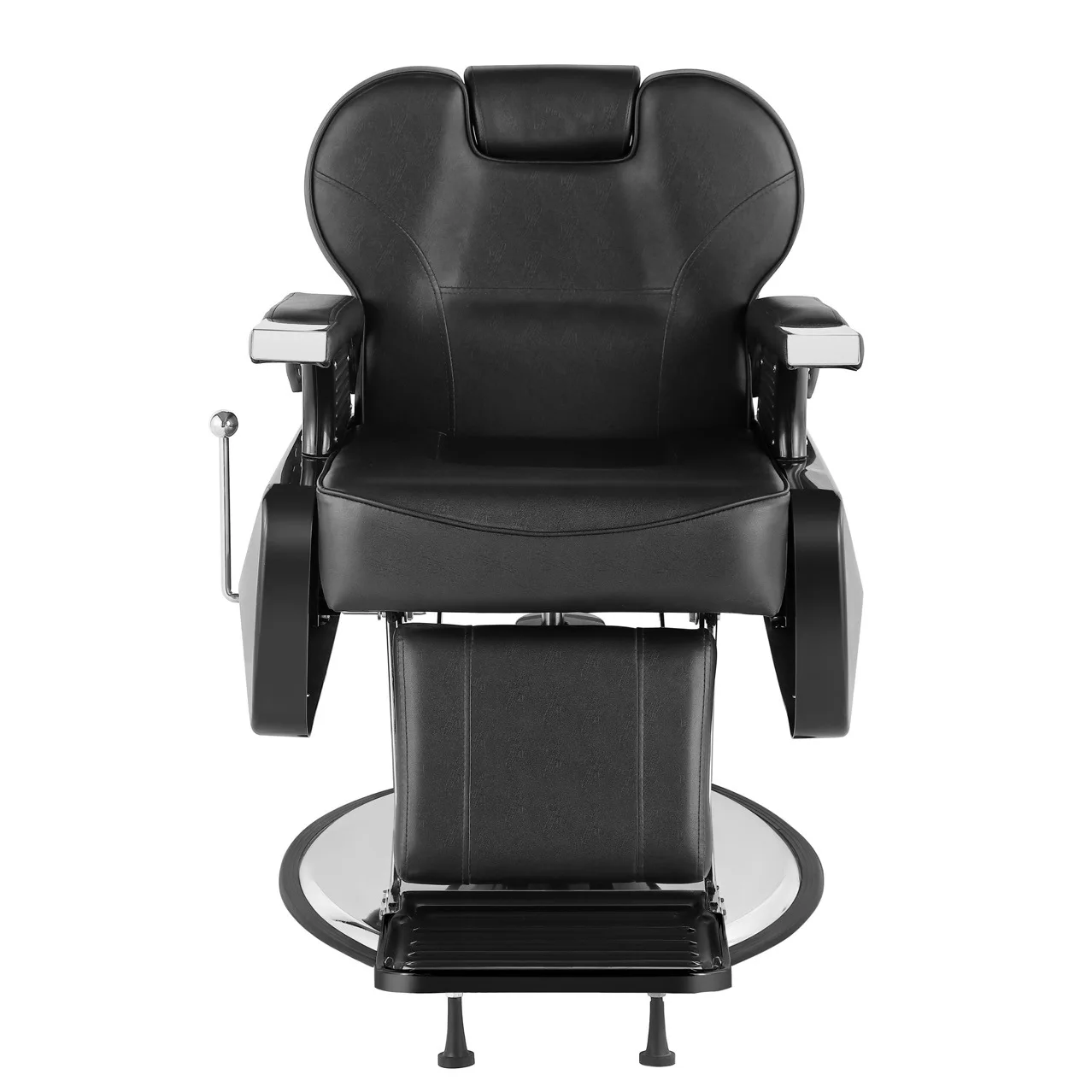 Yjq hairdressing chair hydraulic large pump haircut chair thickened chassis can be rotated and reclined haircut chair