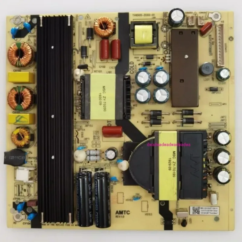 

TV power board TV6505-ZC02-01 Hai-Er LS65AL88A71 LU65C51E021M315-02