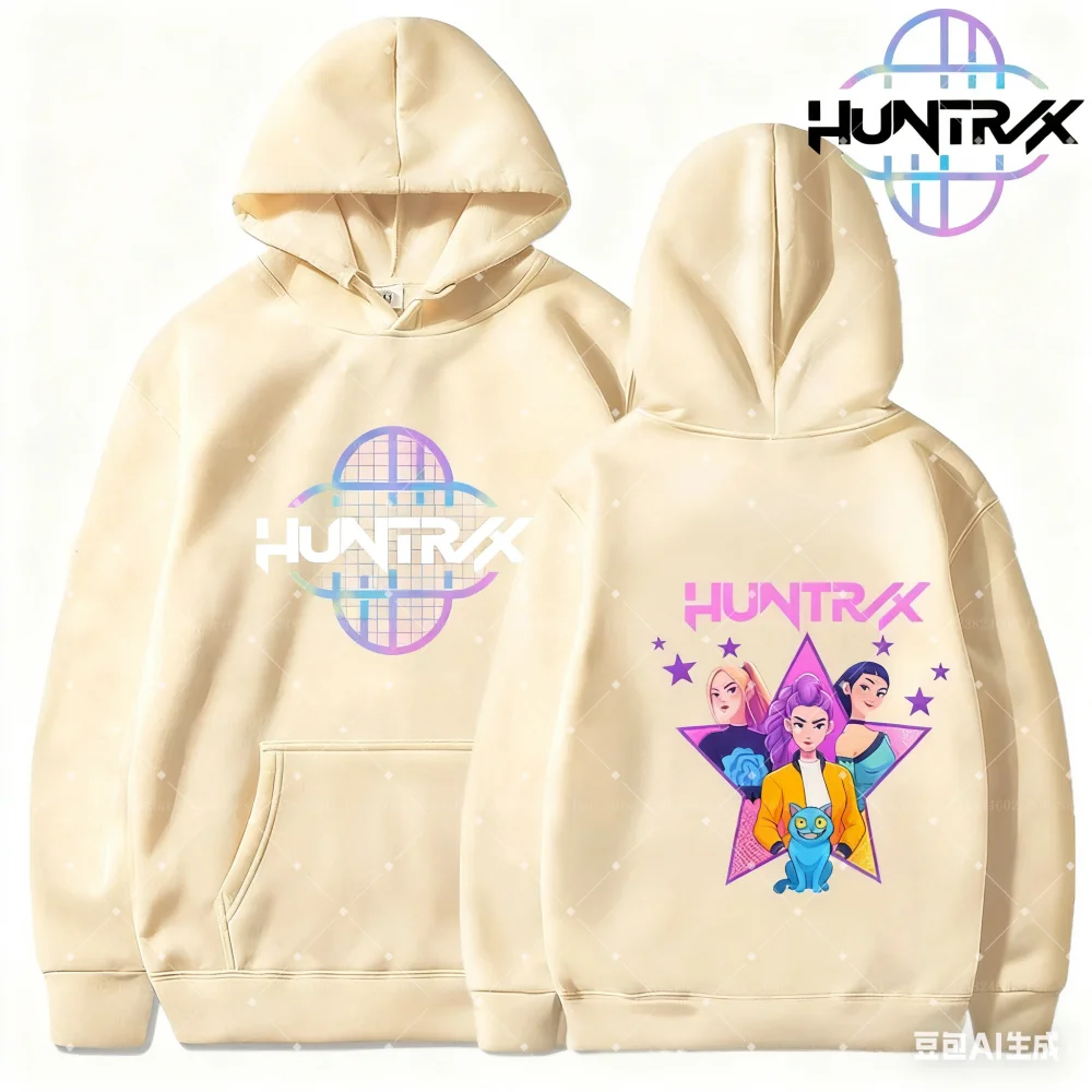 2026 جديد Kpop شيطان الصيادين الرياضة هوديي هاشيرا النساء الرجال هوديي الخريف الشتاء أنيمي الكرتون الدافئة البلوز الأطفال هوديس #4