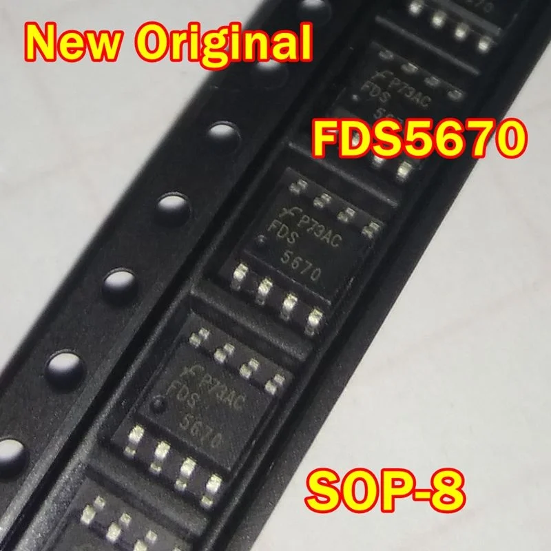 

1Pcs to 100Pcs New Original Fds5670 Sop-8 N-Channel Powertrench Power Mosfet