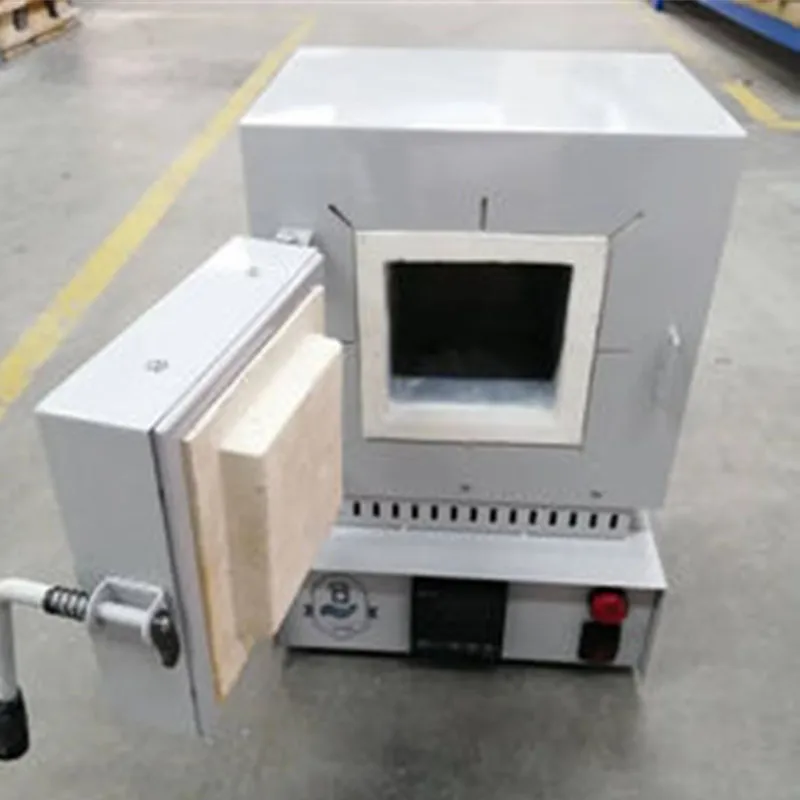 Horno eléctrico pequeño de laboratorio, horno de combustión Dental, 1,5 kW, horno de mufla de fibra cerámica cerrado, laboratorio 1000 ℃