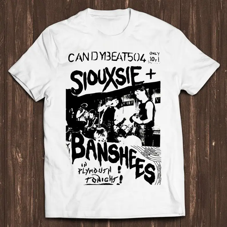 

Siouxsie and the Banshees Candy Beat Poster Funny Retro Film Gamer Music Meme Movie Music Cool Gift Tee T Shirt C1573