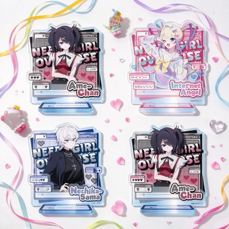 2026 Lovely Products Anime NEEDY GIRL OVERDOSE 15CM Acrylic Figure Stand Model Plate Keychain Ame/OMGkawaiiAnge/P-chan