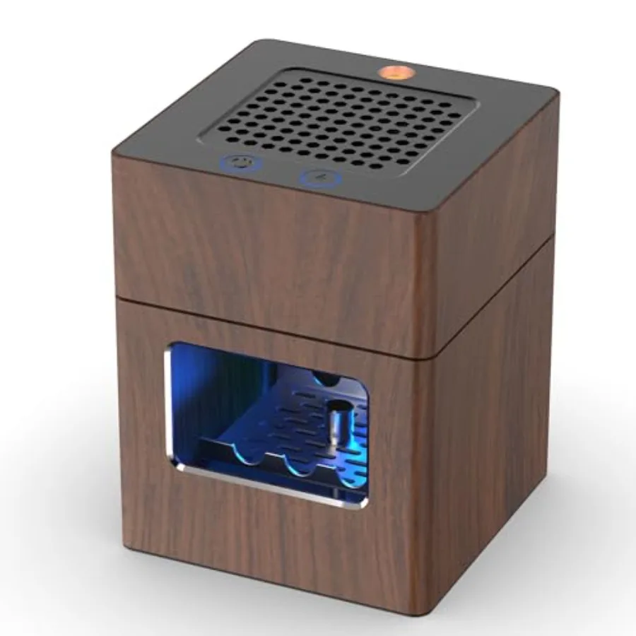

Алюминиевая бездымная пепельница 3-в-1 с зажигалкой и USB-зарядкой, HEPA-фильтром для дома или офиса