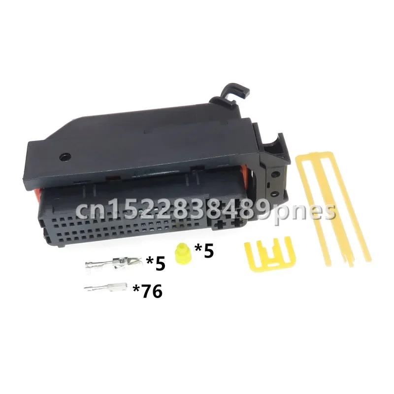 81 Pole 1813712-6 9-368290-1 ECU Auto Socket Electrical Wiring Harness Car Connector For Hyundai Elantra