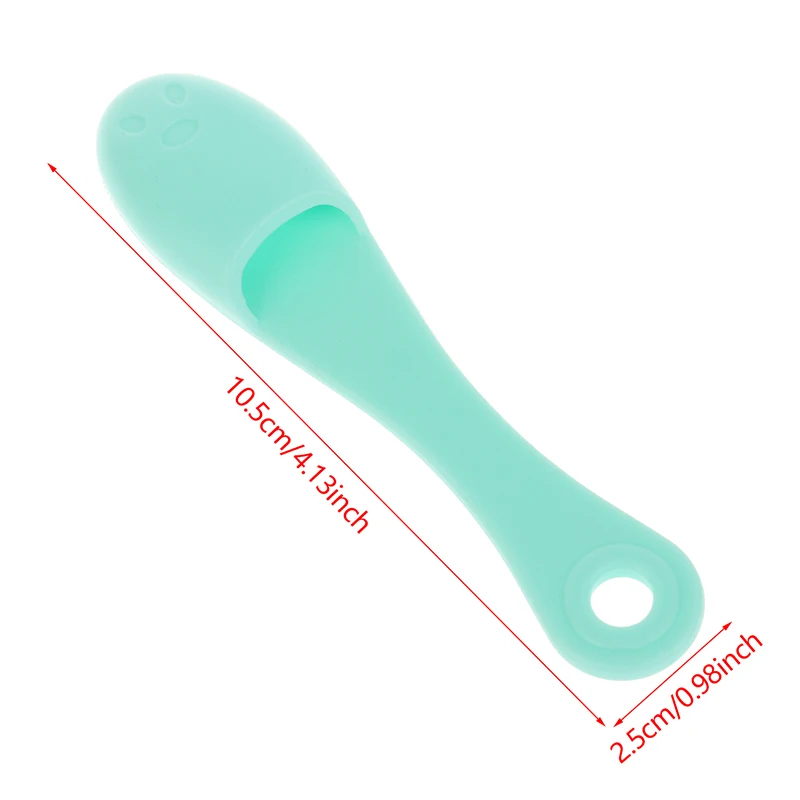 Soft Pet Finger Toothbrush Clean Nose Blackhead Acne Tear Stains Cat Acne Brush ​Silicone Dog Cat Wool Brush Dog Accessories