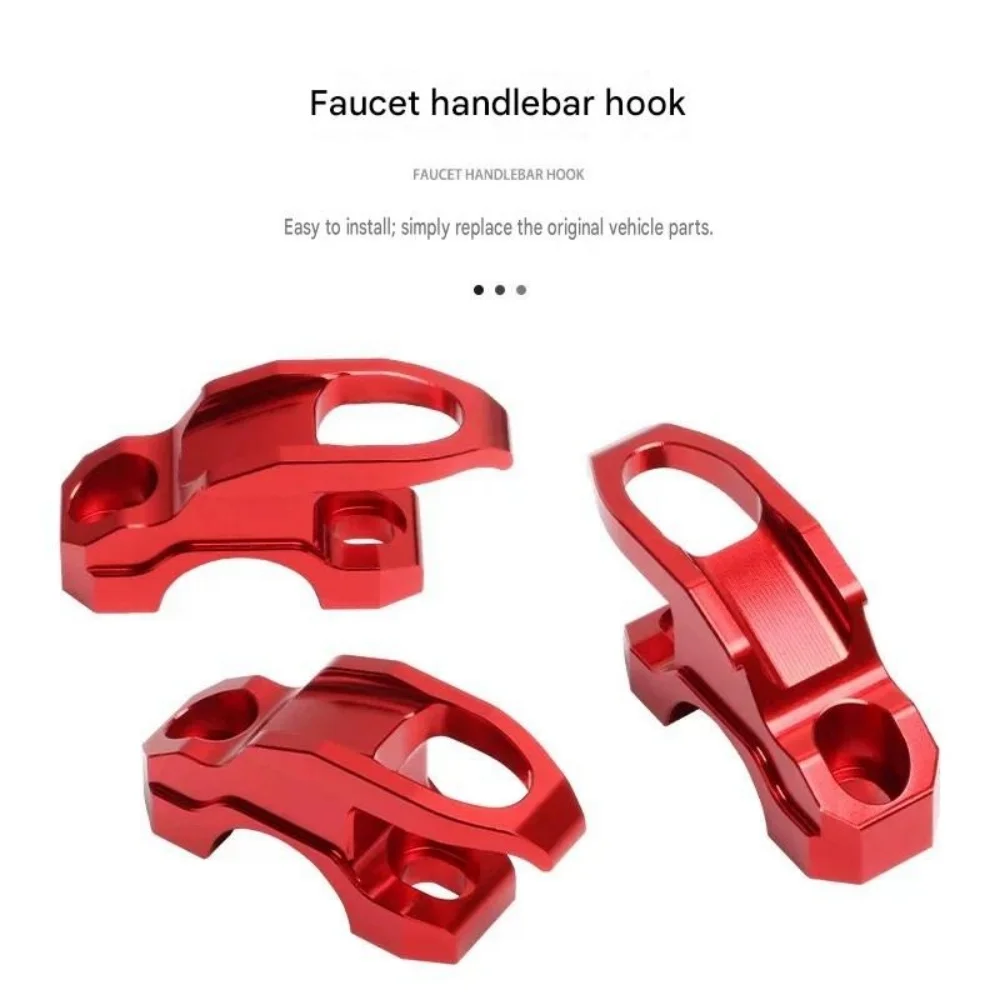 For  PCX160 PCX125 ADV150 ADV350 X-ADV750 Handlebar Hook, Multifunctional Sturdy Hanger Practical Motorcycle Modified Accessorie