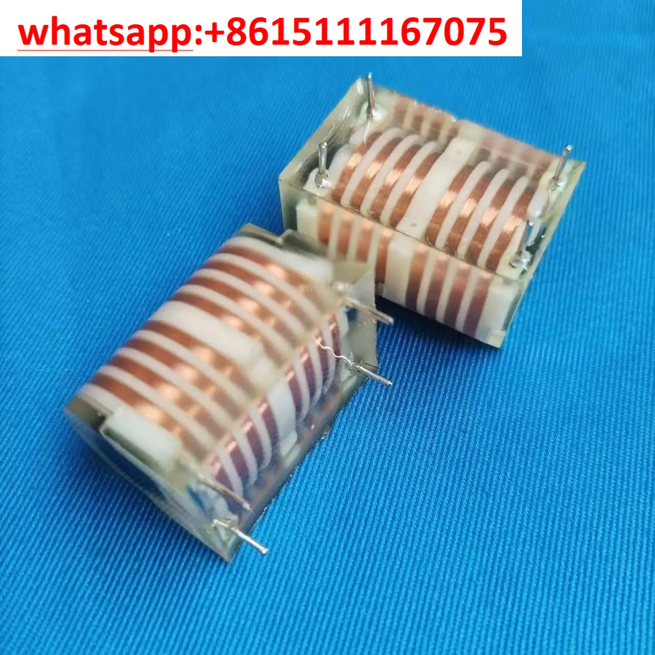 8 slots 4 pins horizontal high frequency transformer high voltage package igniter inverter PC40 magnetic core resin vacuum
