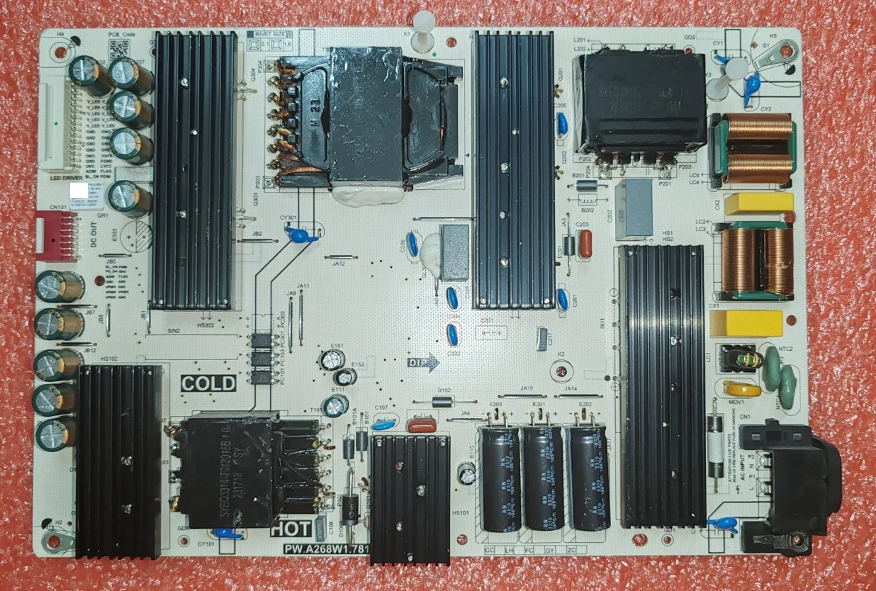 

PW.A268W1.781 81-PWE15X-C240001 TV power board constant current