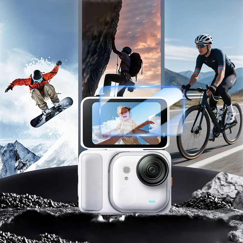 2PCS Tempered Glass For Insta360 GO Ultra Screen Protector HD Protective Films For Insta360 GO Ultra Action Camera Accessories