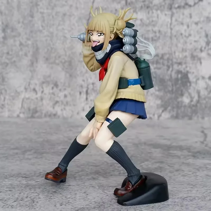 Figurka Himiko Toga z anime My Hero Academia, uroczy strój, wersja bitewna, ozdoba na biurko, model, zabawka, prezent.
