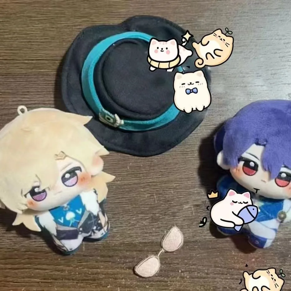 Game Honkai Star Rail Aventurine Dr. Ratio Soft Plushie Toys Doll Adorable Anime Plush Pendant Backpack Keychian Birthday Gifts