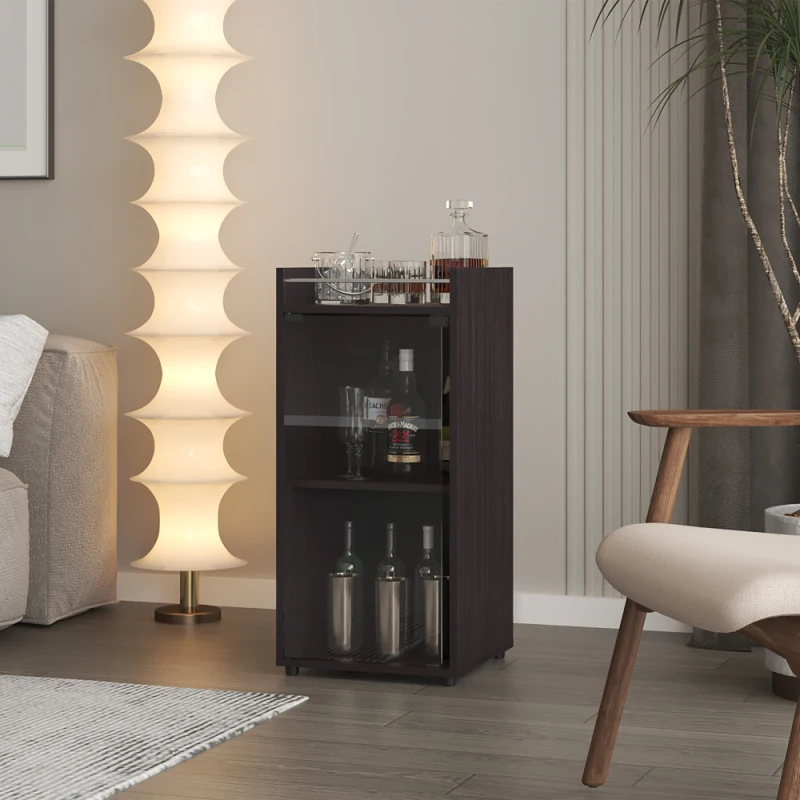 

Minibar Cabinet Lampeter, Living Room, Black