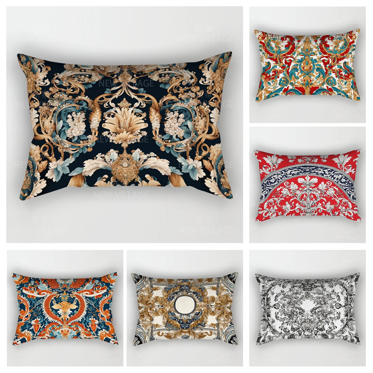 

Modern Decorative Cushion for Home Living Room Decor Throw Pillow Cover 48*74 30x50cm 40x60cm 50x70cm boho Persia bed sofa