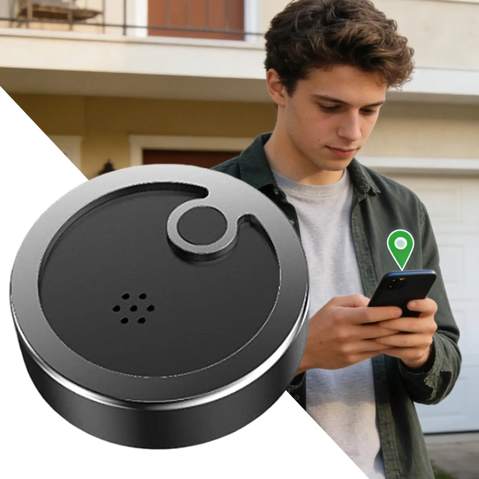 Vehicle Tracker Device Anti-Loss Real-Time Location Checker Magnetic 540mAh Compact Vehicle Tracker for Tractor SUV RV Long Term