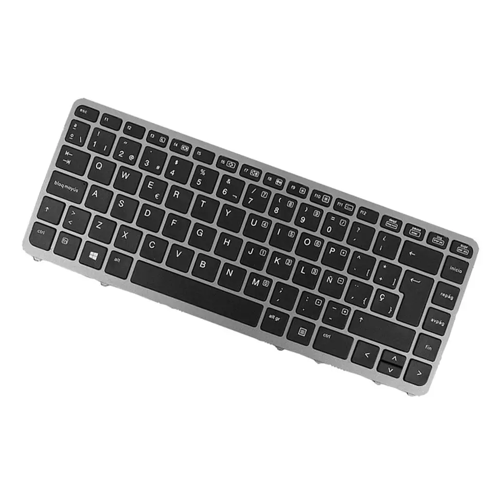 

Plastic ES PC Laptop Keyboard Keypad with Frame for Elitebook 840 G2