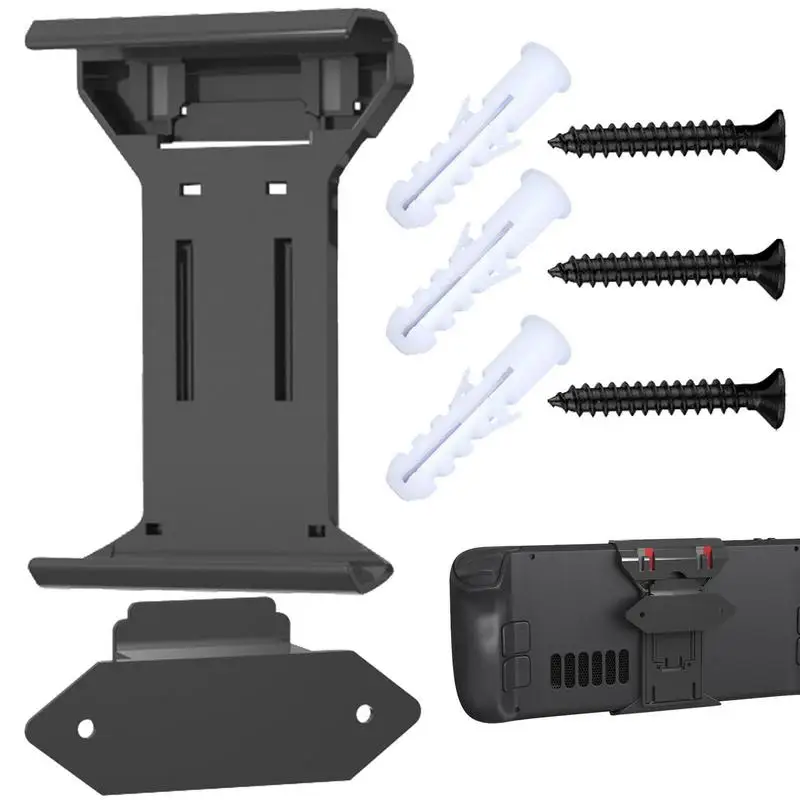 Support mural portable pour pont de vapeur, support de déclinaison arrière, support de bureau, accessoires de console, 2 en 1