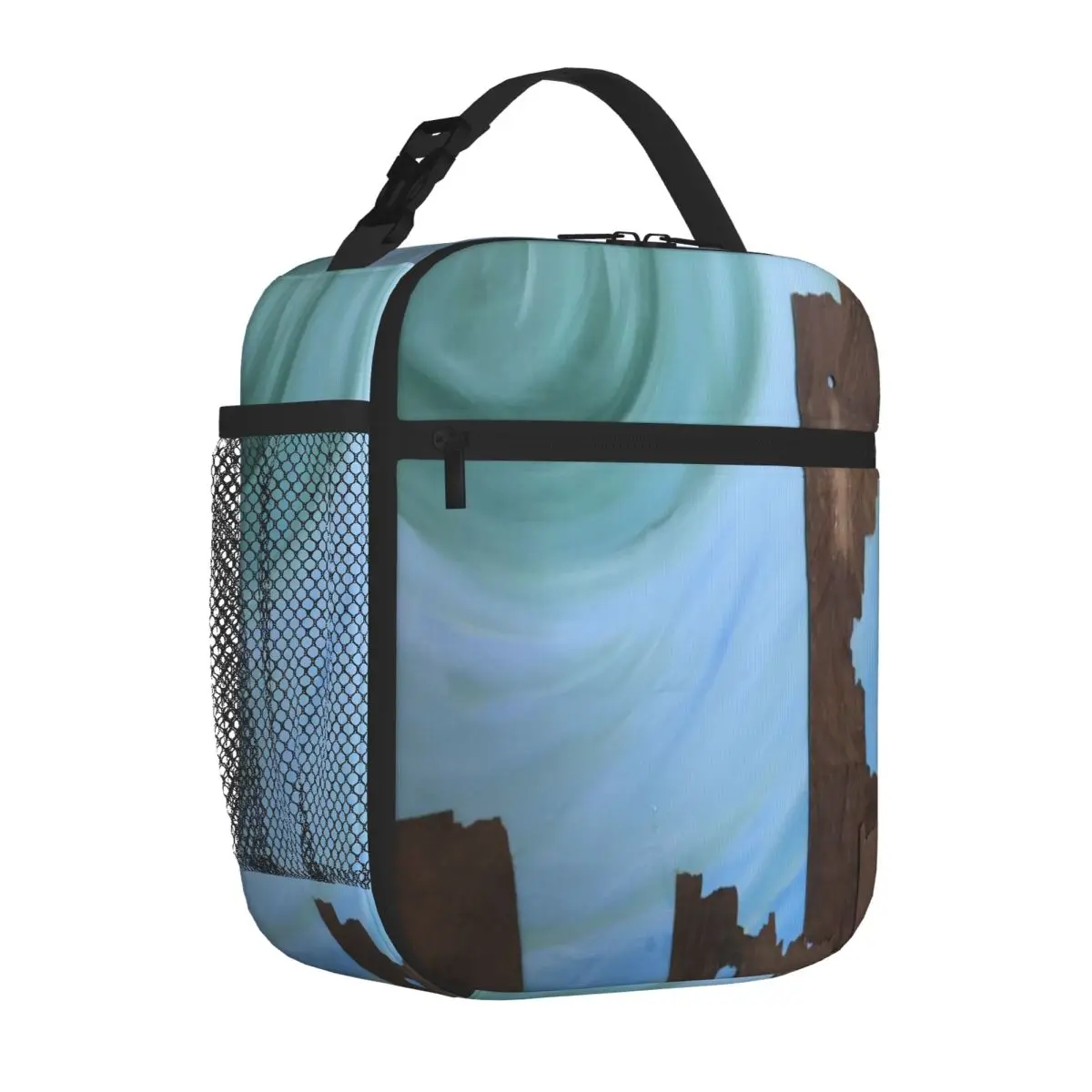 Hot Sale The Blue Dimension - Healing Portal Sporty Shoulder Lunch Bag Weight Loss Diet Commuter Lunch Bag