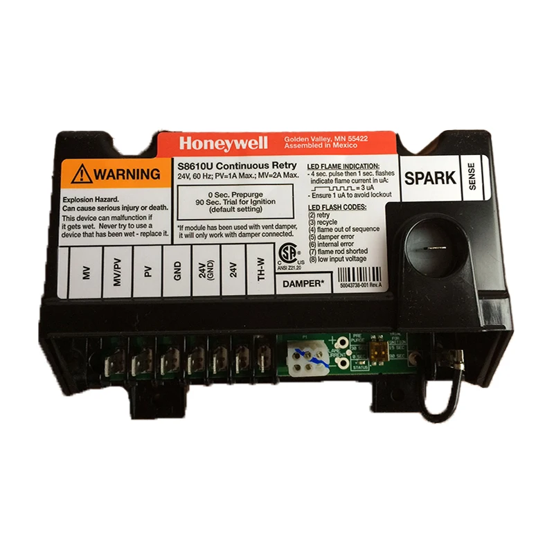 Honeywell S8610U3009 Burner Controller Gas Burner Accessory