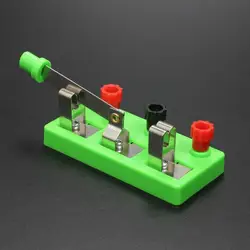 Single-pole Switch Easy To Operate Educational Tools ABS Single-pole Single-throw Switch for Electrical Experiments