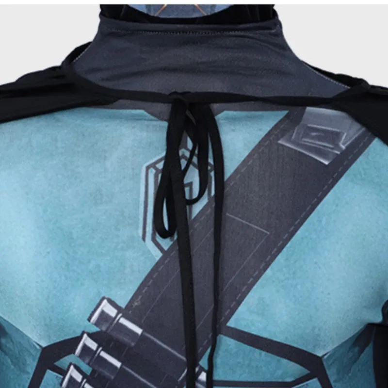 Disfraz de película St para hombre, ropa Da Boys Lo, traje rian Battle, capa de una pieza, fiesta azul, puesta en escena, Navidad y Halloween