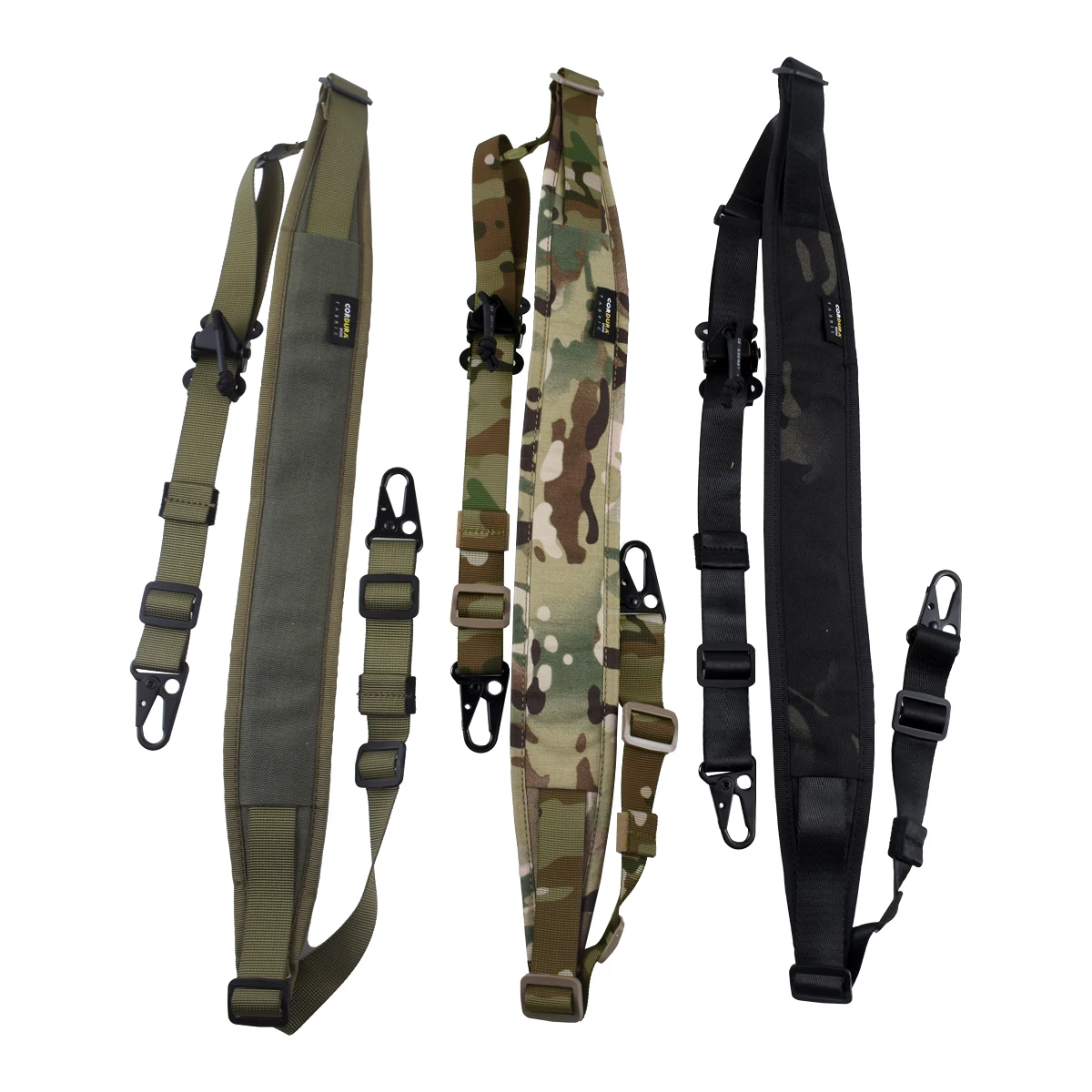 Modular Adjustable Tactical Rifle Sling, 1-point & 2-point Dual-use Shoulder Strap, Outdoor Airsoft Hunting Gear Accessories
