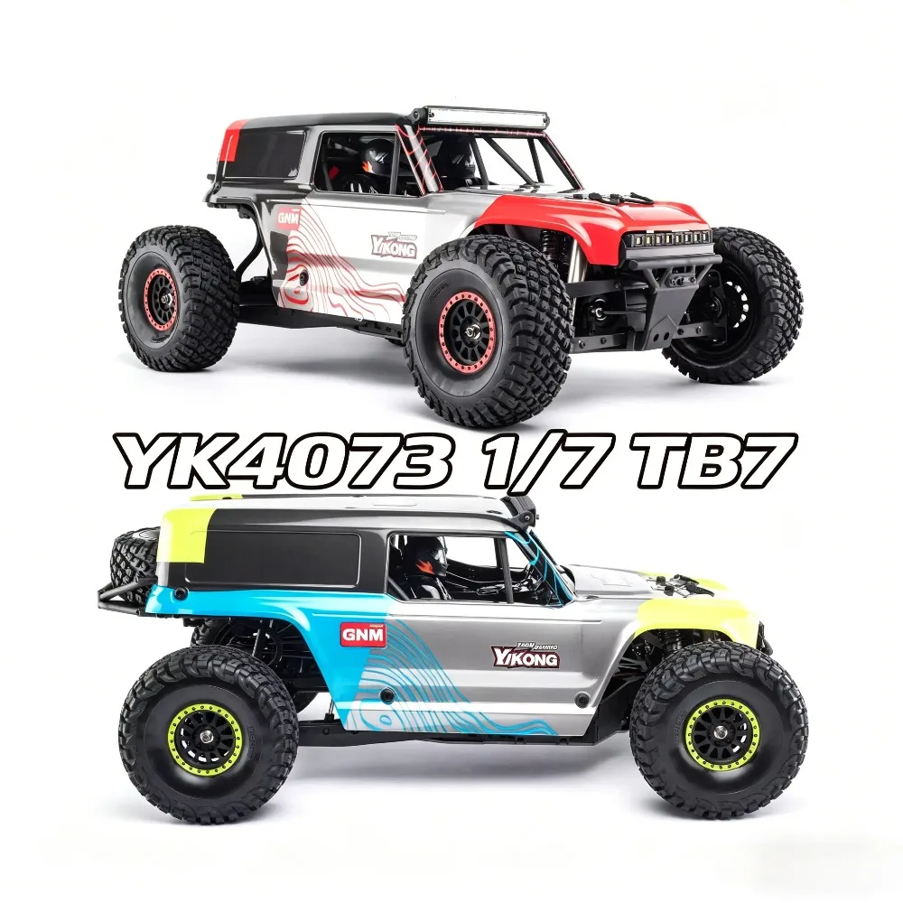 

Радиоуправляемая модель внедорожника Yikong YK4073 1/7 Pioneer TB7 Desert Truck, электрическая, полноприводная, короткая модель, игрушка для взрослых, подарок