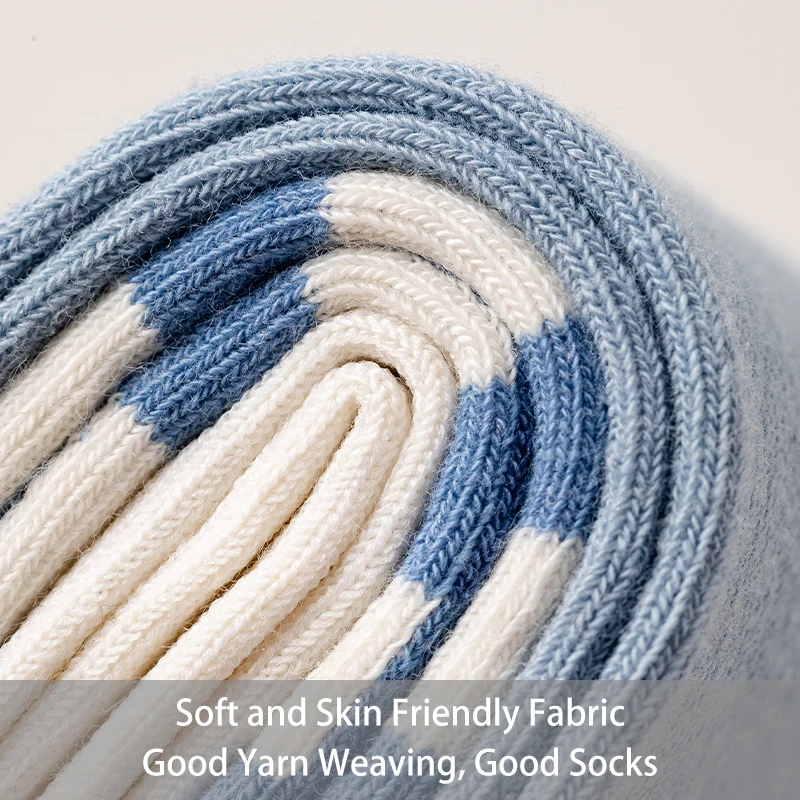 جوارب كرتونية متوسطة الطول للنساء ، مرتّبة بخط على شكل حيوانات لطيفة ، عصرية ومتعددة الاستخدامات ، الصيف والربيع ، 6 أزواج