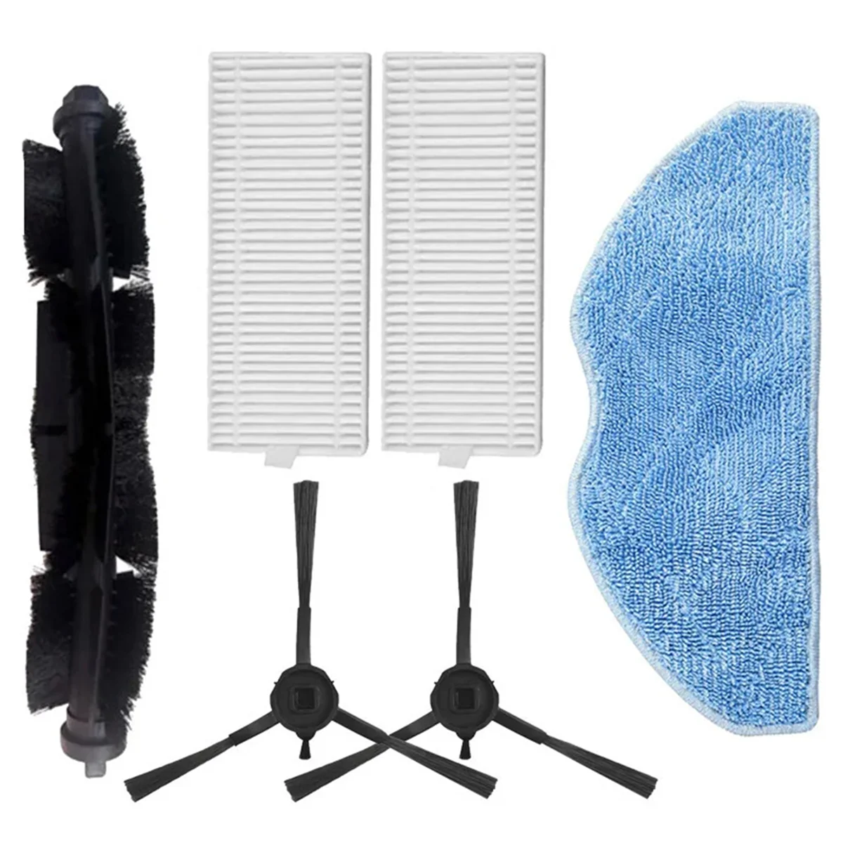 A56XQ For Tefal Rowenta X-PLORER Serie 75S RR8577WH Robot Vacuum Cleaner Main Side Brush Hepa Filter Mop Cloth Accessoies