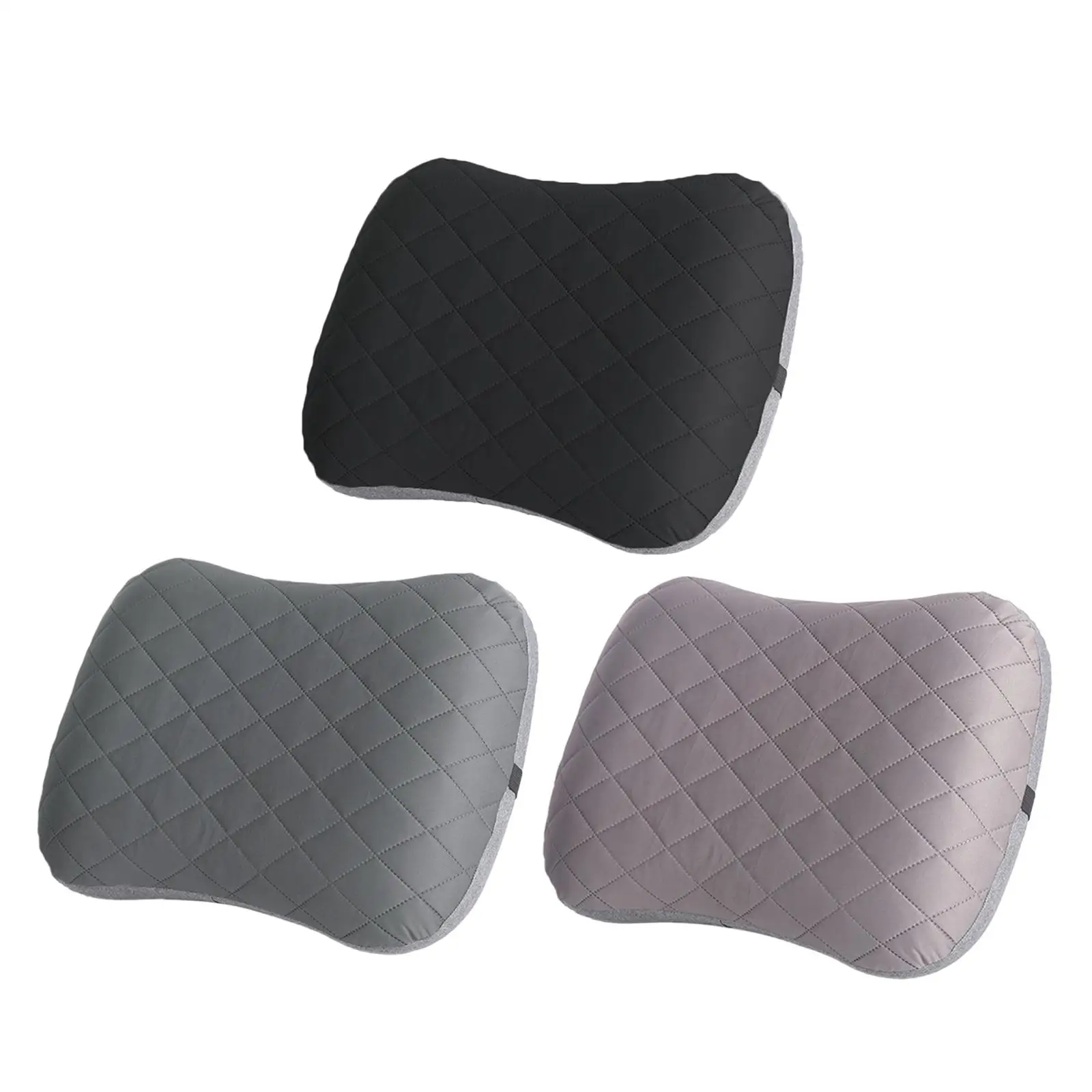 Inflatable Camping Pillow Multifunctional Comfortable Compact Lumbar Support for Cars Living Room Home Airplane Traveling