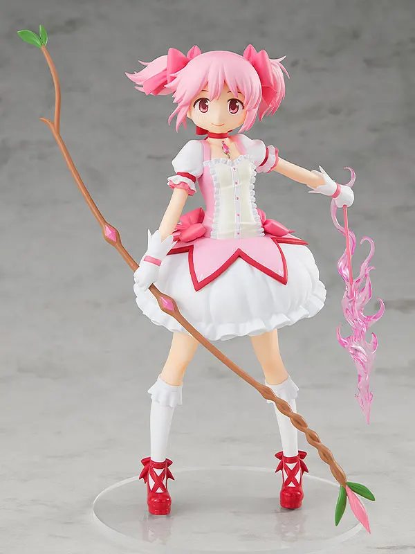 Original Anime Figure Bandai Puella Magi Madoka Magica Kaname Madoka POP UP PARADE Action Figurine PVC Toys Doll 16CM Model