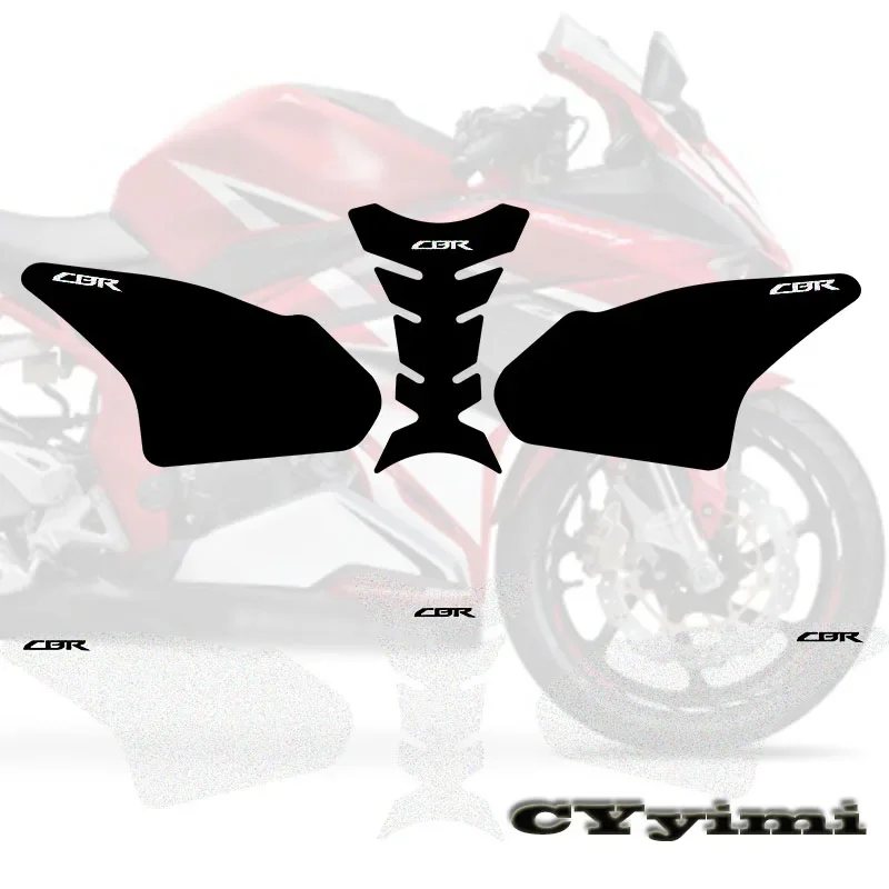 

For CBR250RR 2017 2018 2019 2020 2021 Motorcycle Tank Traction Side Pad Gas Fuel Knee Grip Sticker Decal