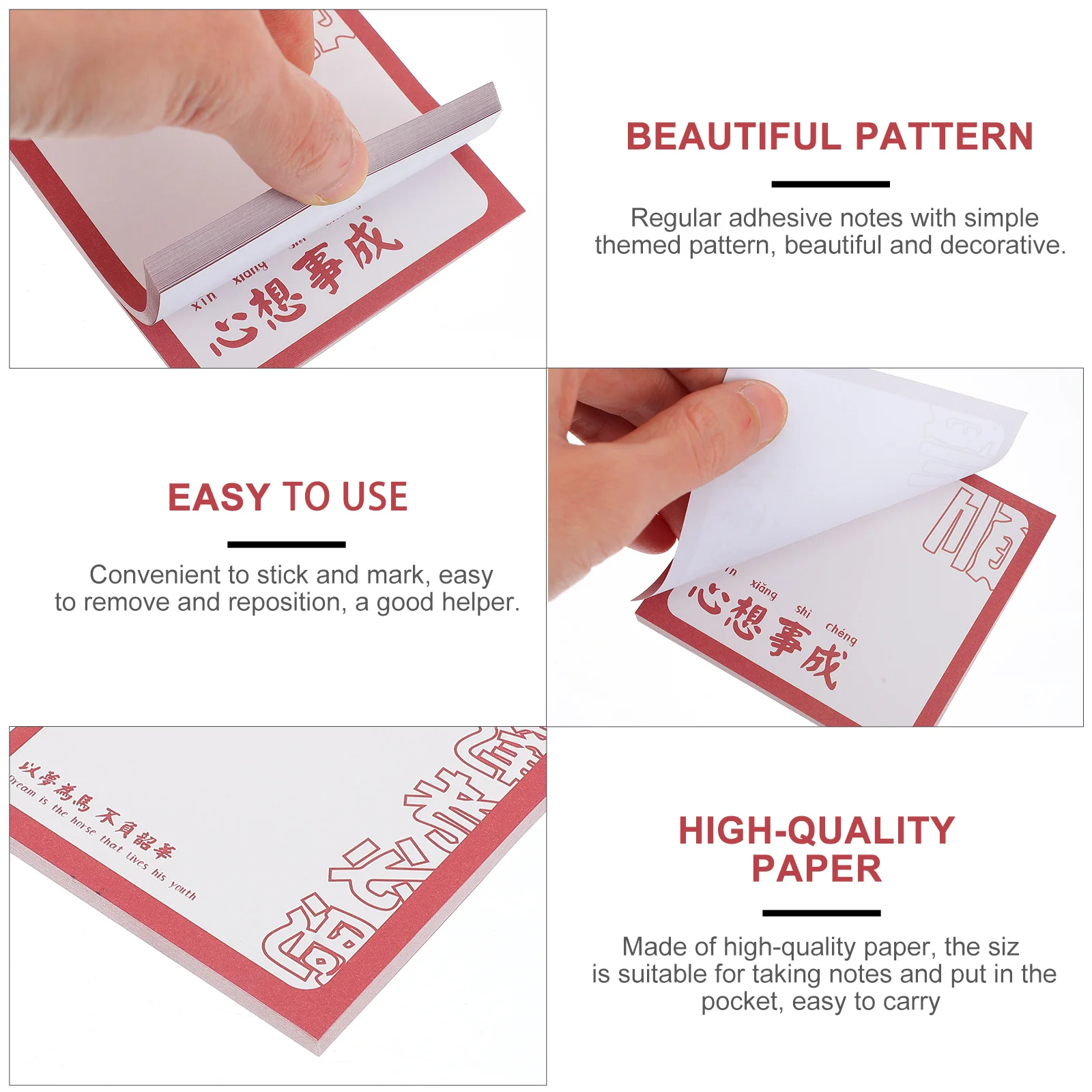 8-delige kantoorsticker Memo zelfklevende notitieblokken Scrapbooking Sticky Post Notes schattig stationair