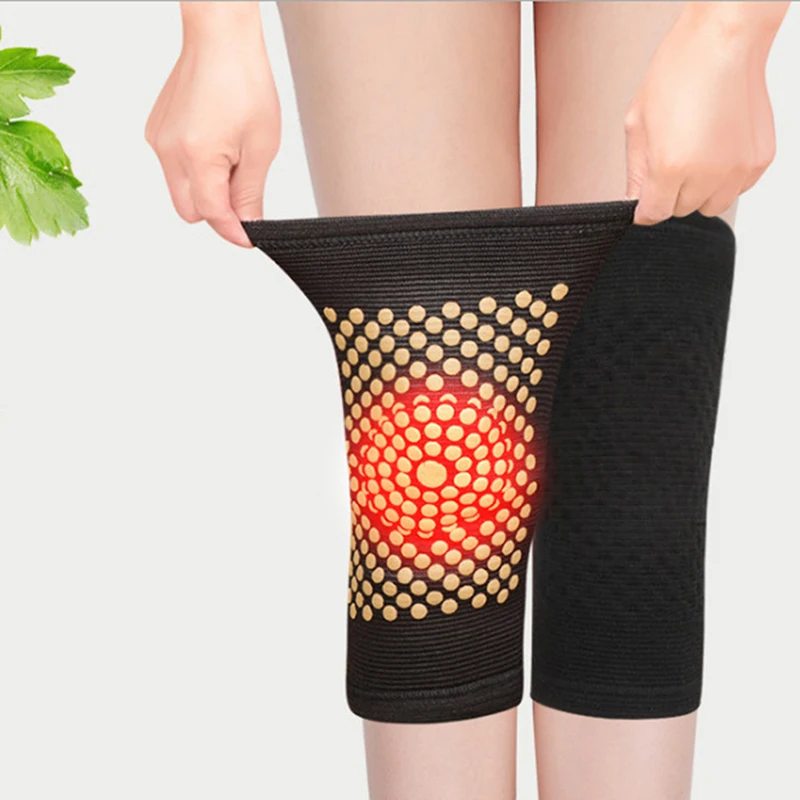 2PCS Self Heating Support Knee Pad Knee Brace for Arthritis Joint Pain Relief