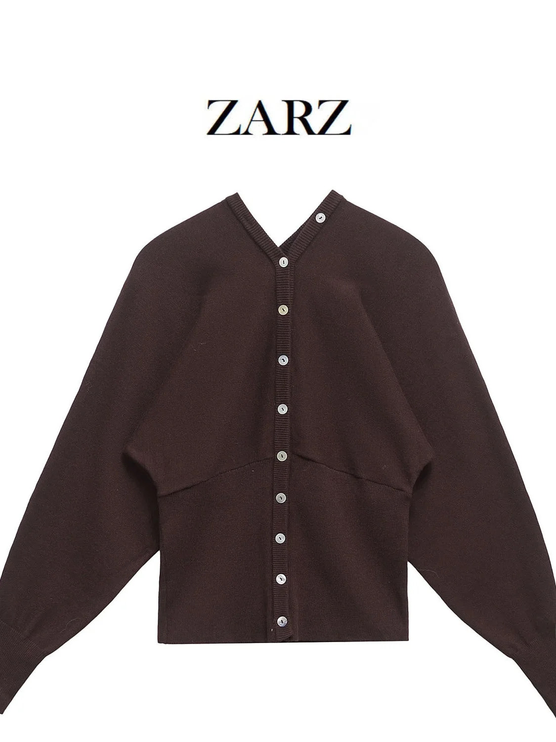 

Faionable Slim Fit Knitted Coat Long Sve Ele Sle Bot Hem Open Cardigan Polyester Fiber Women's Wear Regular Thi...