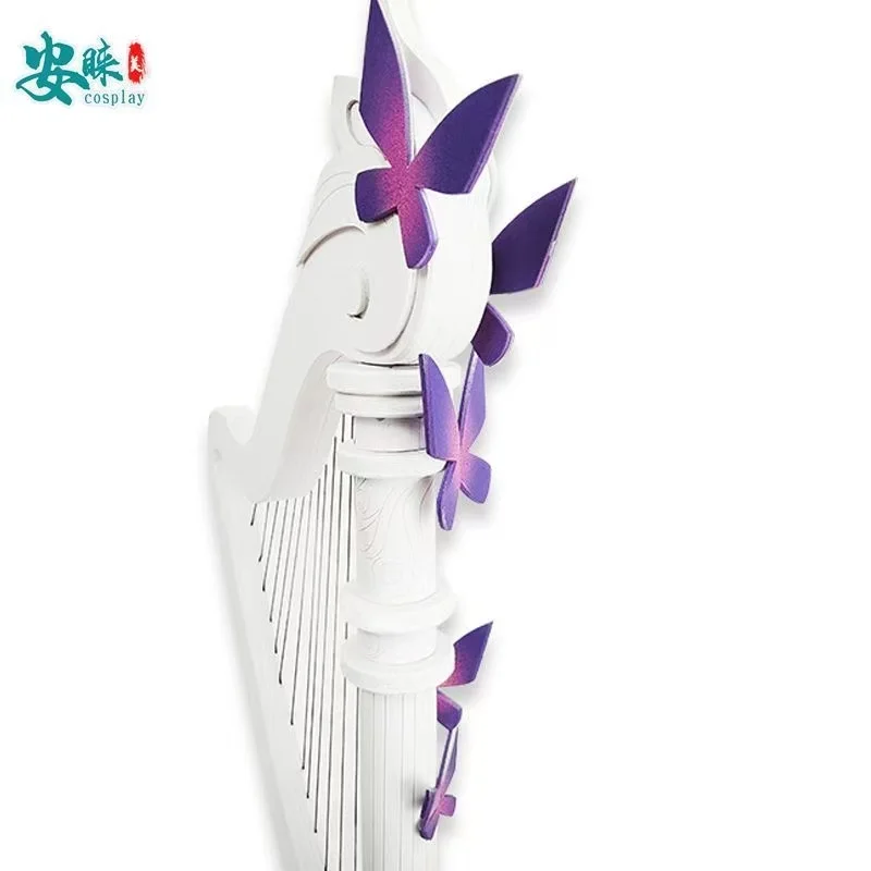 Castorice Cosplay Harp Props Concertversie Game Honkai Star Rail Kostuum prop Halloween Kerstfeest Accessoires
