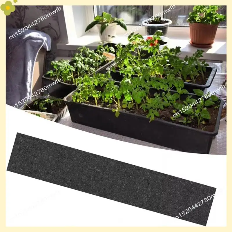 LDHL 8 Pcs Seedsstarter Tray Mat Absorbent Self Watering Seeds Starting Mat For Gardening B