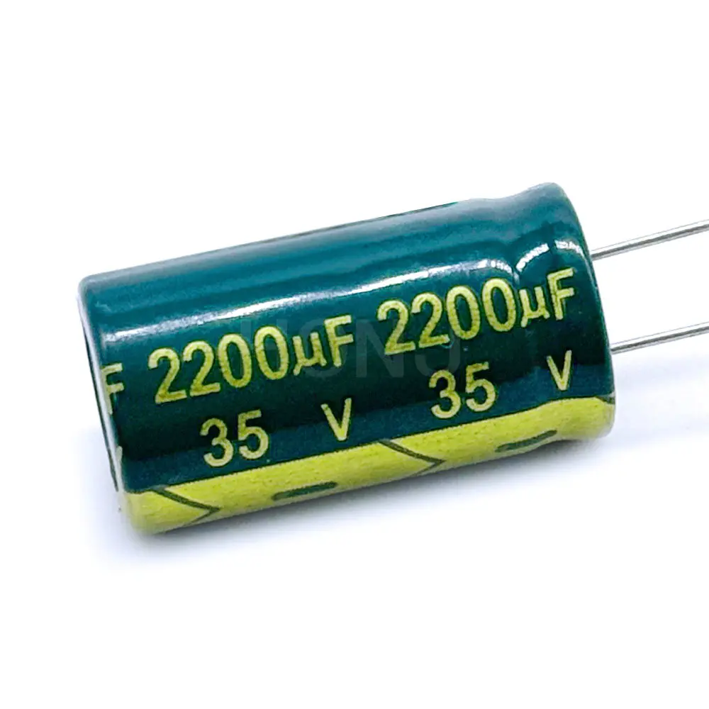 2-5 sztuk 35 v2200uf aluminiowy kondensator elektrolityczny oryginalny niski Esr/impedancja o wysokiej częstotliwości 13*25 2200 uf35v 35 v2200uf 20%
