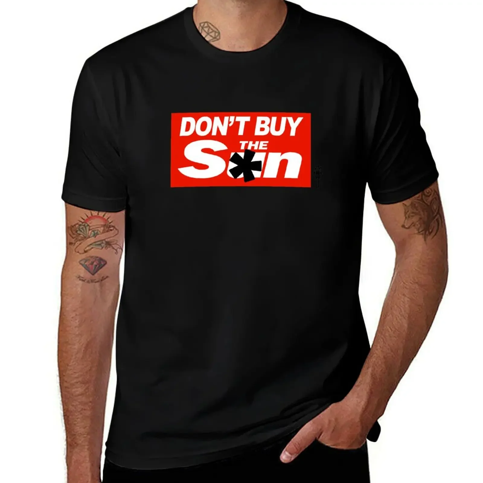 

Don't Buy The S*n T-Shirt football t shirt oversize t-shirts man new edition cotton t shirt men
