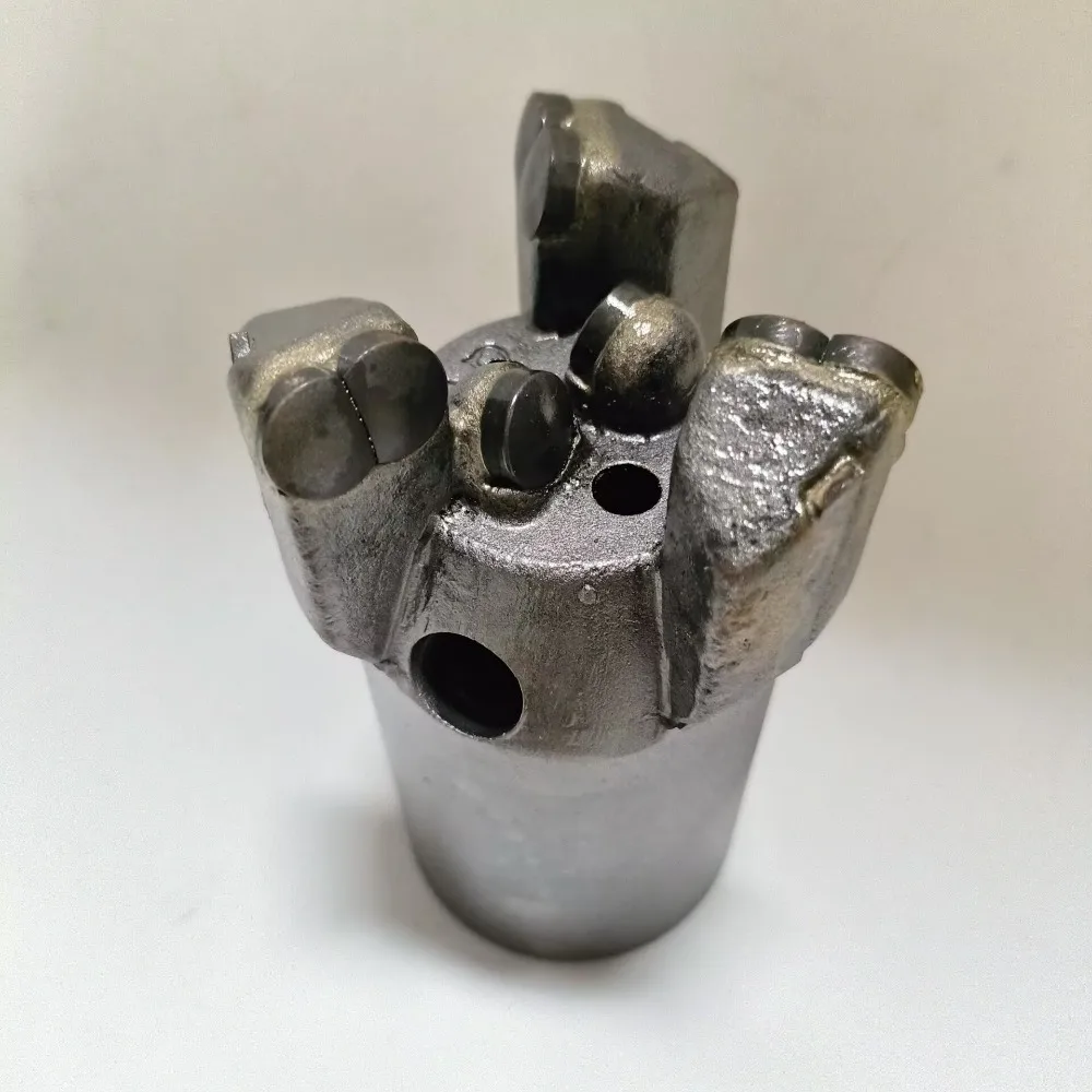 

75mm three wing drill bit PDC coal mine core rock drill bit sheet mining drilling water well