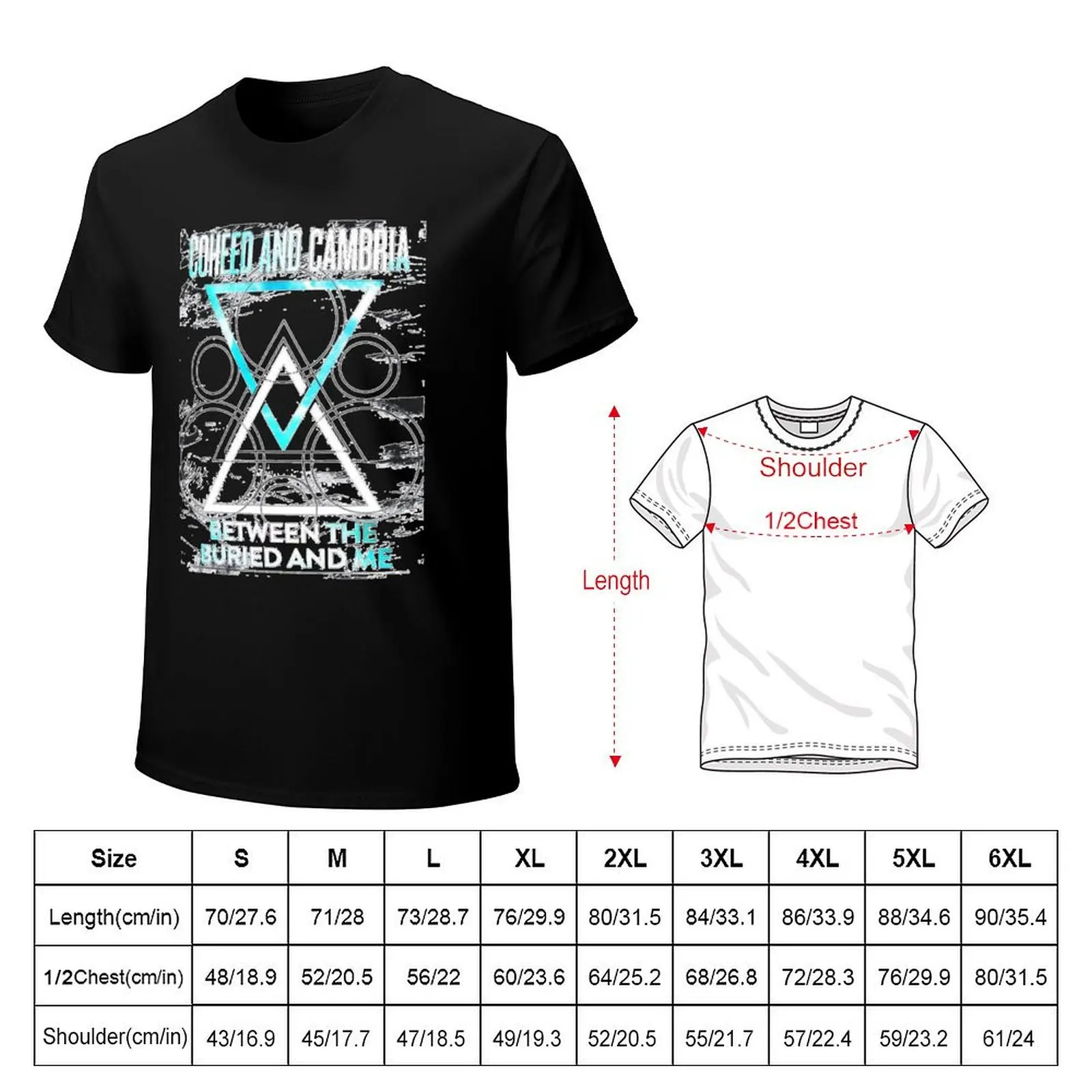 Top Merch Post Hardcore T-Shirt Novelty Print Casual Tee Shirt