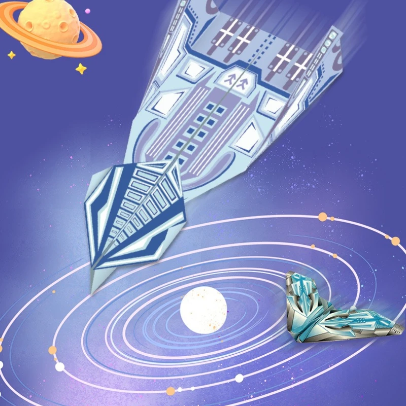 1 conjuntos de crianças iniciante origami enciclopédia 3d avião de papel colorido dobrável criativo clássico educacional brinquedo diy para crianças