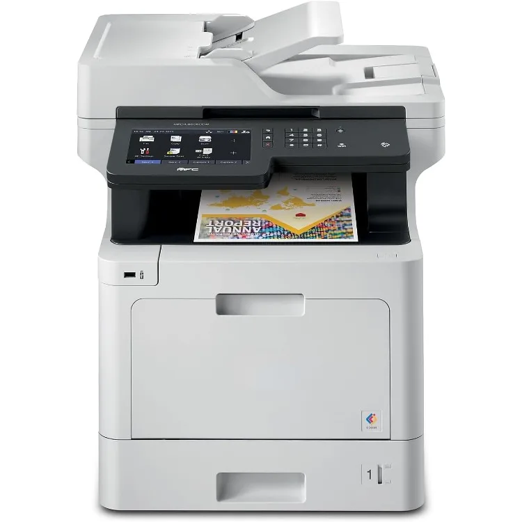 Imprimante laser tout-en-un pour documents d'affaires, écran tactile 7 ", impression/numérisation duplex, sans fil, MFC-L8905CDW