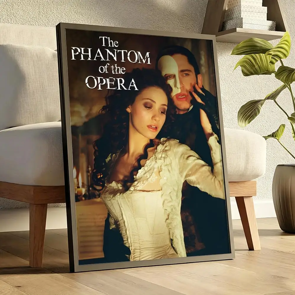 The Phantom Of The Opera Painting Calligraphy Canvas Poster Wall Art Aesthetic Home Decoration for Living Room