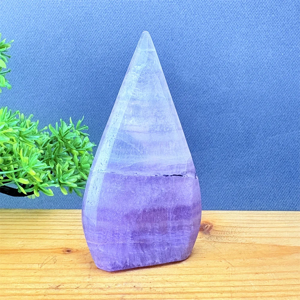 Natural Colorful Fluorite Free Form Crystal Tower Hand Polished Crystal Points Healing Stone Home Decoration Mineral Specimens view 4