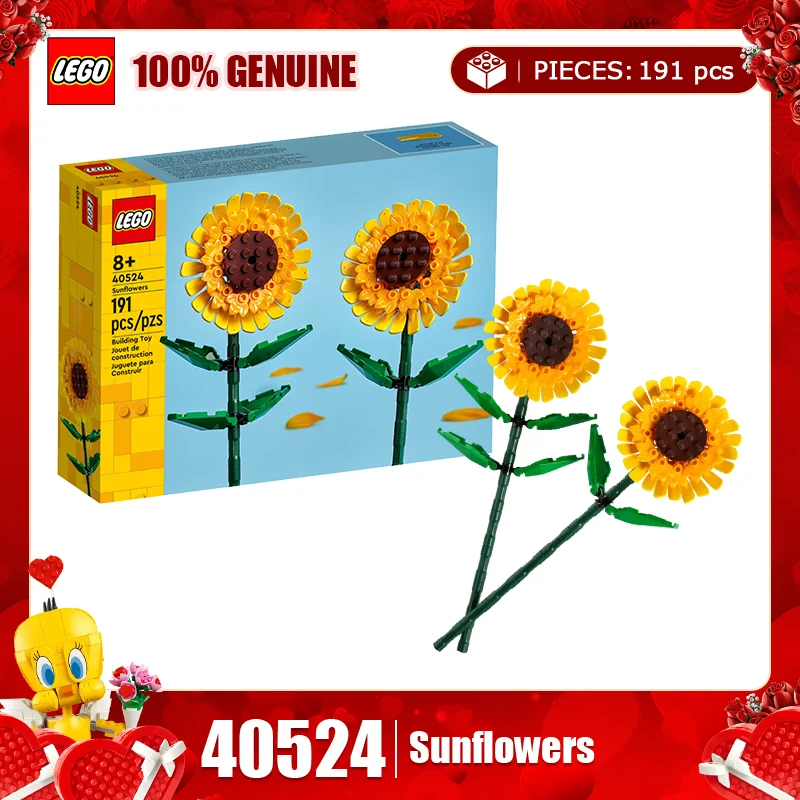 

Конструктор LEGO Creative Versatile Series 40524 «Подсолнух»: развивающая игрушка-головоломка для детей, подарок, украшение