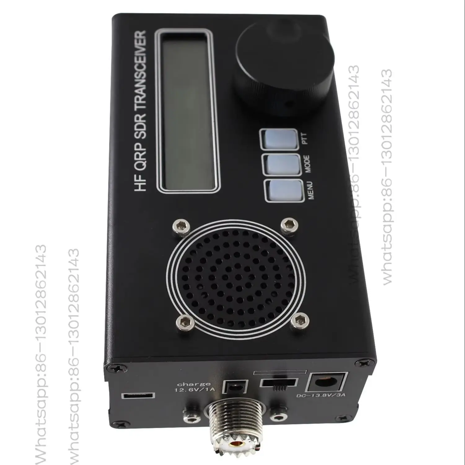 2026 1PCS   USDX USDR HF QRP SDR Transceiver SSB/CW Transceiver 8-Band DSP SDR + Microphone + Battery + Charger