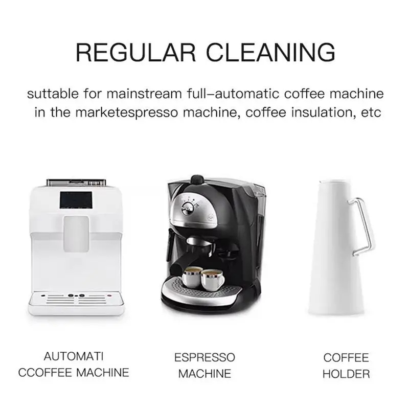 Coffee Machine Cleaning Effervescent Tablets Safe&Effective Descaling Tablets for Kitchen Accessories Household Cleaning Remover