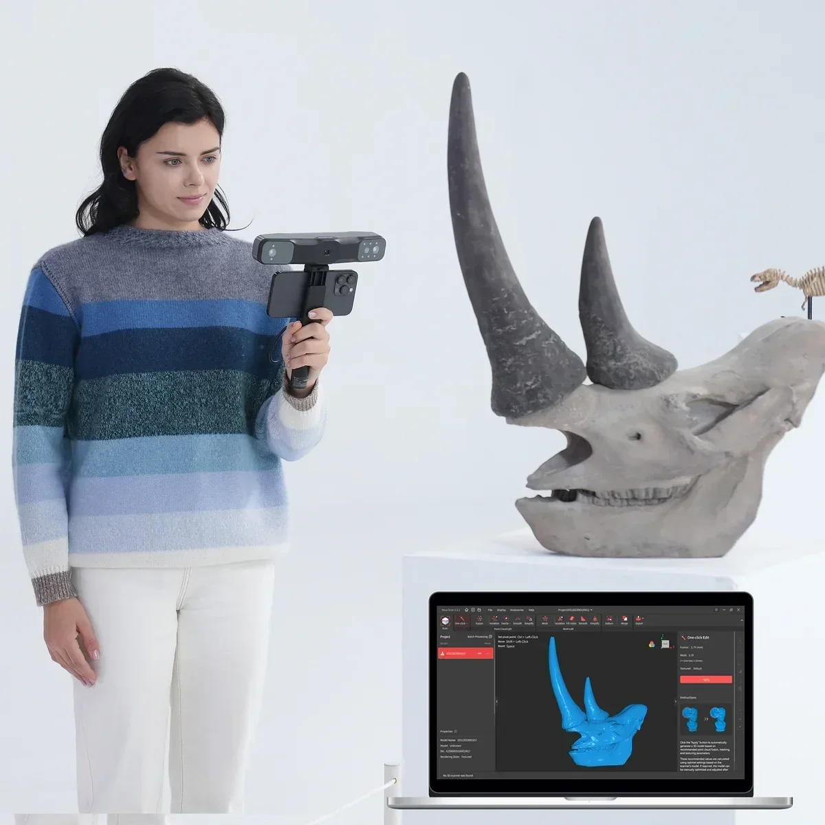 

Revopoint RANGE 2 3D Scanner: Fast and Powerful Large Object 3D Body Scanner